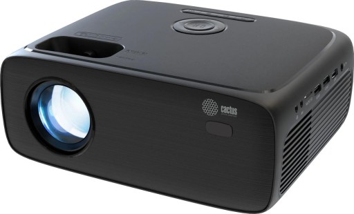 Проектор Cactus CS-PRM.07B.Full HD,  LCD,  черный