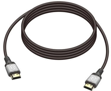 Кабель аудио-видео Digma D-HDMI-V2.0-3M,  HDMI (m) -  HDMI (m),  ver 2.0,  3м, GOLD,  черный