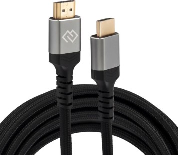 Кабель аудио-видео Digma HDMI (m) -  HDMI (m),  ver 2.1,  5м, GOLD,  ф/фильтр,  черный